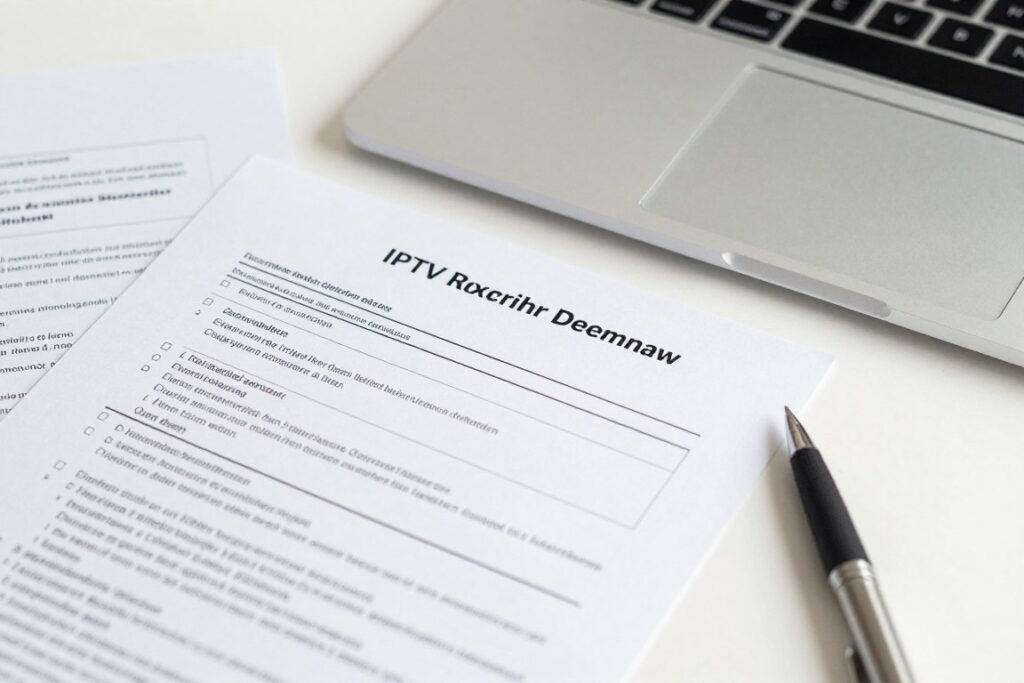 Checkliste für legale IPTV-Rechte