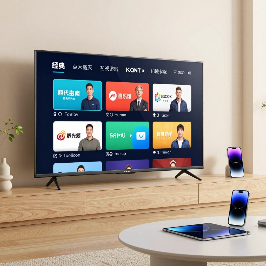 IPTV Nutzung auf Smart TV und Geräten