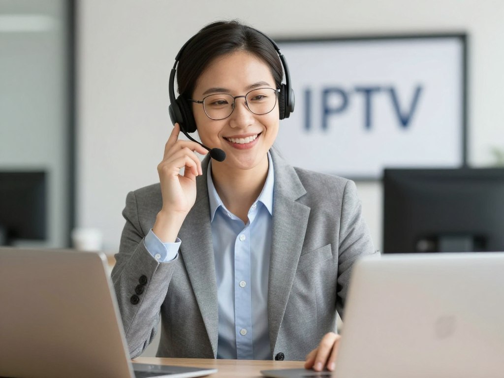 Kundensupport für ein IPTV-Konto